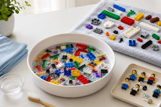 LEGO® schoonmaken zonder beschadiging