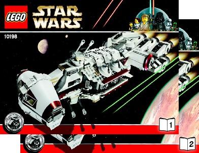 Instruction 10198 - Tantive IV - De BrickPlaats