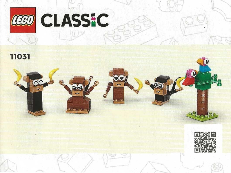 Instruction 11031 - Creative Monkey Fun - De BrickPlaats