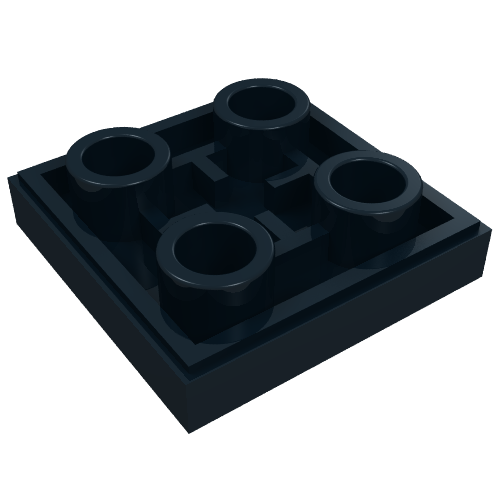 Part 11203 - Tile, Modified 2 x 2 Inverted - De BrickPlaats