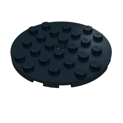 Part 11213 - Plate, Round 6 x 6 with Hole - De BrickPlaats
