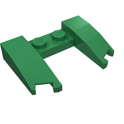 Part 11291 - Wedge 3 x 4 x 2/3 Curved with Cutout - De BrickPlaats