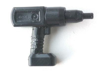 Part 11402b - Minifigure, Utensil Tool Cordless Electric Impact Wrench / Drill - De BrickPlaats