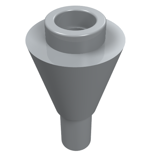 Part 11610 - Cone 1 x 1 Inverted with Bar - De BrickPlaats