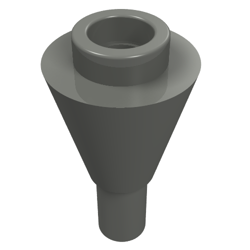 Part 11610 - Cone 1 x 1 Inverted with Bar - De BrickPlaats