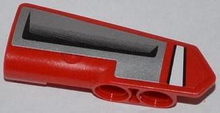 Part 11947pb003 - Technic, Panel Fairing #22 Very Small Smooth, Side A with White Line and Air Intake Pattern (Sticker) - Set 42011 - De BrickPlaats