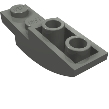 Part 13547 - Slope, Curved 4 x 1 Inverted - De BrickPlaats