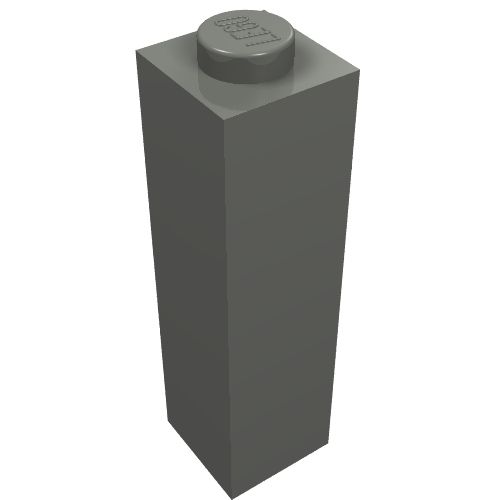Part 14716 - Brick 1 x 1 x 3 - De BrickPlaats