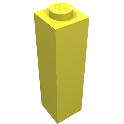 Part 14716 - Brick 1 x 1 x 3 - De BrickPlaats