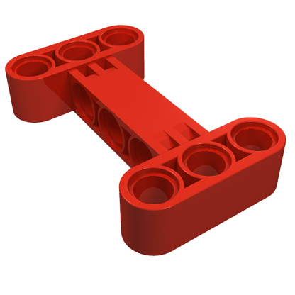 Part 14720 - Technic, Liftarm, Modified H-Shape Thick 3 x 5 Perpendicular - De BrickPlaats