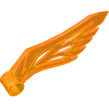 Part 15105 - Wing with Pin Hole - De BrickPlaats