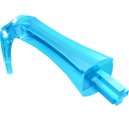 Part 15107 - Appendage Bony Large with Axle (Leg / Rib / Tail) - De BrickPlaats