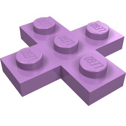 Part 15397 - Plate, Modified 3 x 3 Cross - De BrickPlaats
