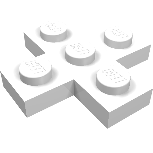 Part 15397 - Plate, Modified 3 x 3 Cross - De BrickPlaats