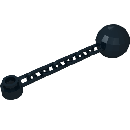 Part 15532 - Chain with Ball, 5 Links - De BrickPlaats