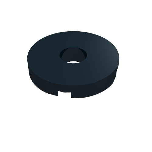 Part 15535 - Tile, Round 2 x 2 with Hole - De BrickPlaats