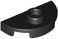 Part 1745 - Plate, Round 1 x 2 Half with 1 Stud (Jumper) - De BrickPlaats
