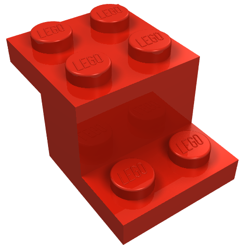 Part 18671 - Bracket 3 x 2 x 1 1/3 - De BrickPlaats