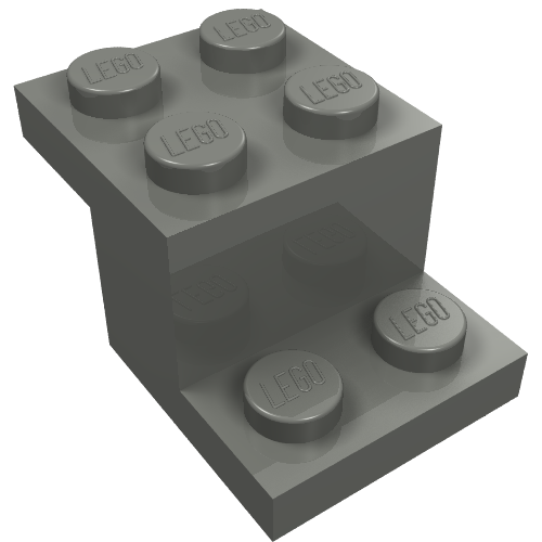 Part 18671 - Bracket 3 x 2 x 1 1/3 - De BrickPlaats