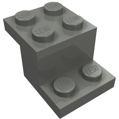 Part 18671 - Bracket 3 x 2 x 1 1/3 - De BrickPlaats