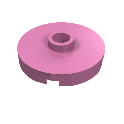 Part 18674 - Tile, Round 2 x 2 with Open Stud - De BrickPlaats