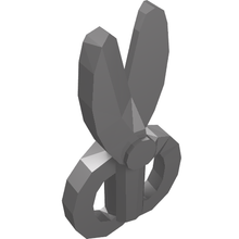 Part 18920 - Minifigure, Utensil Scissors - De BrickPlaats