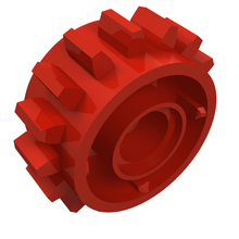 Part 18946 - Technic, Gear 16 Tooth with Clutch on Both Sides - De BrickPlaats