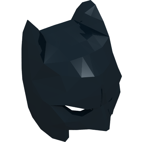 Part 18987 - Minifigure, Headgear Mask Batman Cowl (Open Chin) - De BrickPlaats