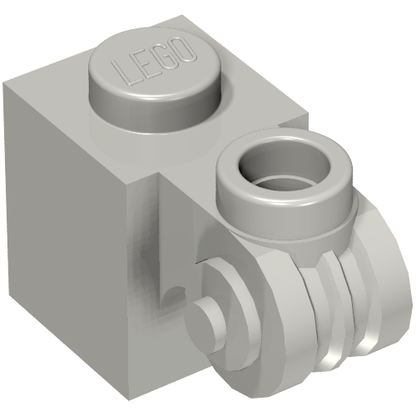 Part 20310 - Brick, Modified 1 x 1 with Scroll with Hollow Stud - De BrickPlaats