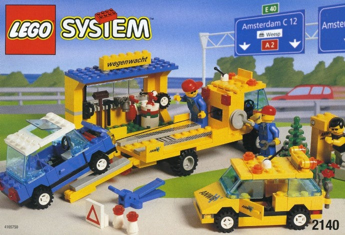 Set 2140 - ANWB Roadside Assistance Crew - De BrickPlaats