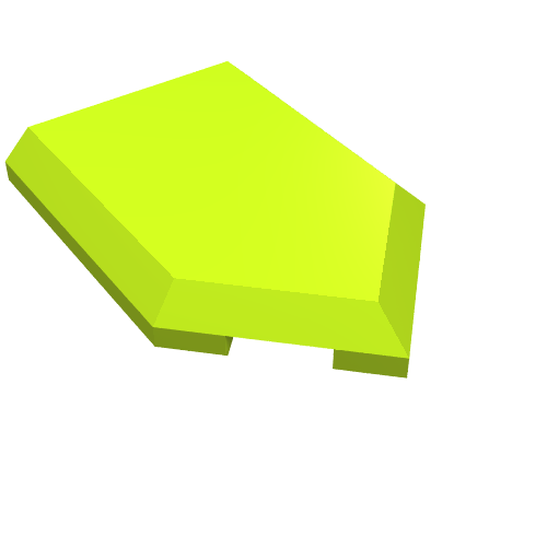 Part 22385 - Tile, Modified 2 x 3 Pentagonal - De BrickPlaats
