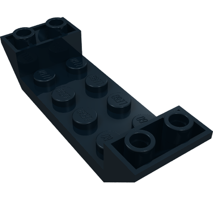 Part 22889 - Slope, Inverted 45 6 x 2 Double with 2 x 4 Cutout - De BrickPlaats
