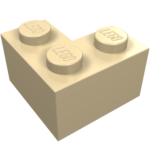 Part 2357 - Brick 2 x 2 Corner - De BrickPlaats