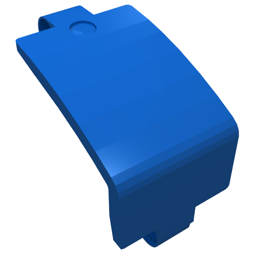 Part 24116 - Technic, Panel Curved 3 x 5 x 3 - De BrickPlaats