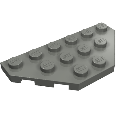 Part 2419 - Wedge, Plate 3 x 6 Cut Corners - De BrickPlaats