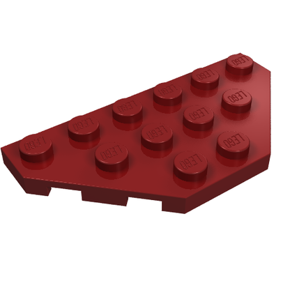 Part 2419 - Wedge, Plate 3 x 6 Cut Corners - De BrickPlaats