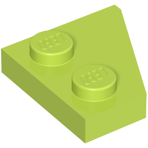 Part 24299 - Wedge, Plate 2 x 2 Left - De BrickPlaats