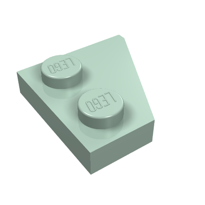 Part 24299 - Wedge, Plate 2 x 2 Left - De BrickPlaats