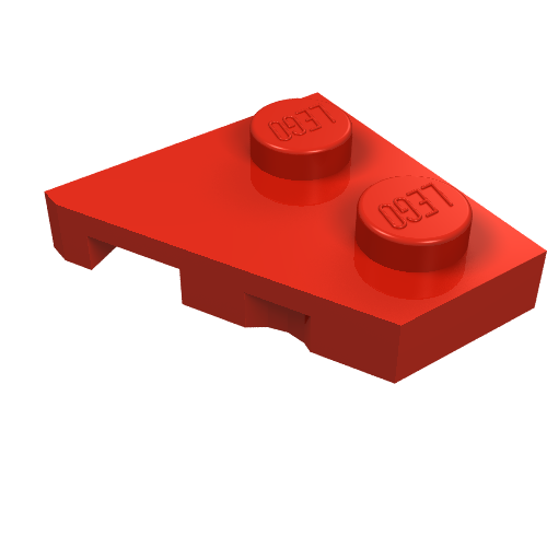 Part 24307 - Wedge, Plate 2 x 2 Right - De BrickPlaats