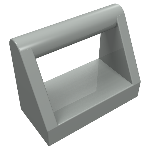 Part 2432 - Tile, Modified 1 x 2 with Bar Handle - De BrickPlaats