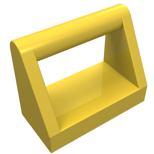 Part 2432 - Tile, Modified 1 x 2 with Bar Handle - De BrickPlaats