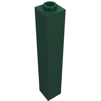 Part 2453a - Brick 1 x 1 x 5 - Blocked Open Stud or Hollow Stud - De BrickPlaats