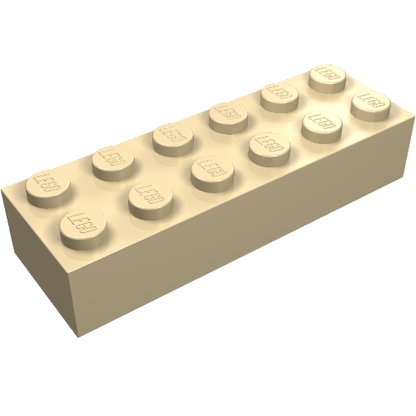 Part 2456 - Brick 2 x 6 - De BrickPlaats