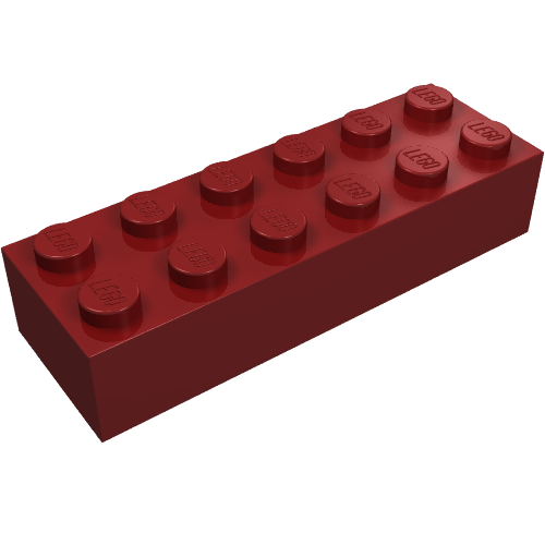 Part 2456 - Brick 2 x 6 - De BrickPlaats