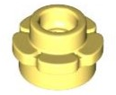Part 24866 - Plate, Round 1 x 1 with Flower Edge (5 Petals) - De BrickPlaats