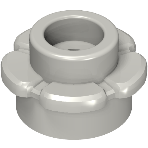 Part 24866 - Plate, Round 1 x 1 with Flower Edge (5 Petals) - De BrickPlaats