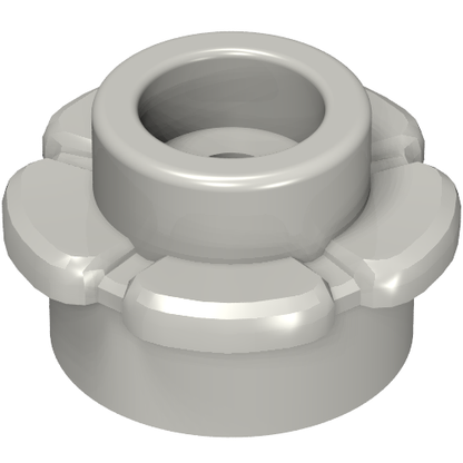 Part 24866 - Plate, Round 1 x 1 with Flower Edge (5 Petals) - De BrickPlaats