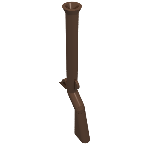 Part 2561 - Minifigure, Weapon Gun, Flintlock Musket - De BrickPlaats