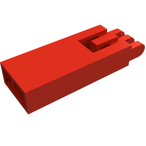 Part 2650 - Hook Slider, Arm Base with Hinge with 3 Fingers - De BrickPlaats