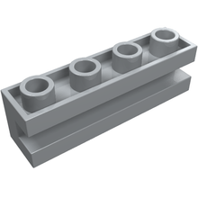 Part 2653 - Brick, Modified 1 x 4 with Channel - De BrickPlaats